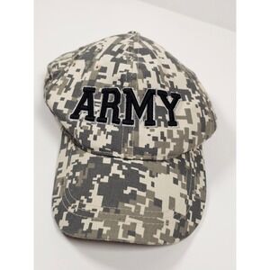 Blue Ocean US Army Hat Digital Camo Baseball Cap Mens Adjustable ACU Pattern